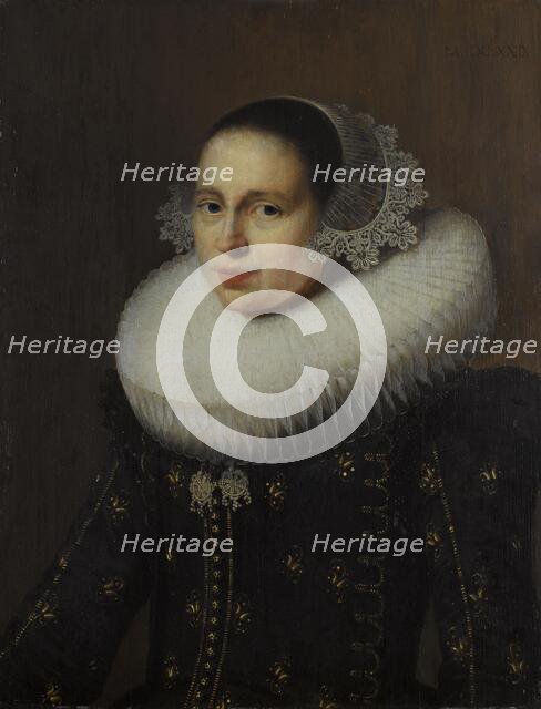 Portrait of Hendrickje Uylenburgh (1600-c.1682), 1629. Creator: Wybrand Simonsz. de Geest the Elder.