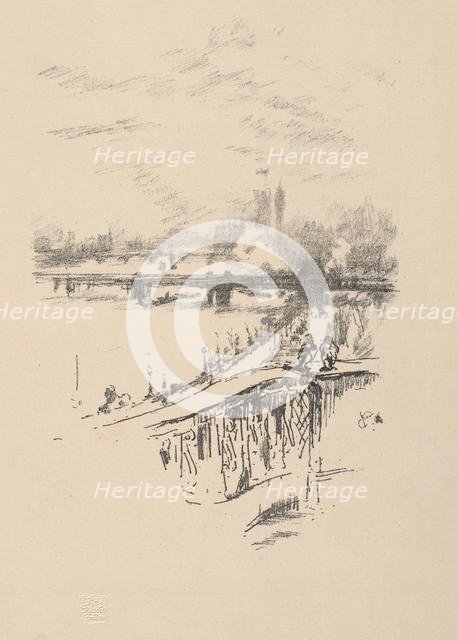 Savoy Pigeons. Creator: James McNeill Whistler (American, 1834-1903).