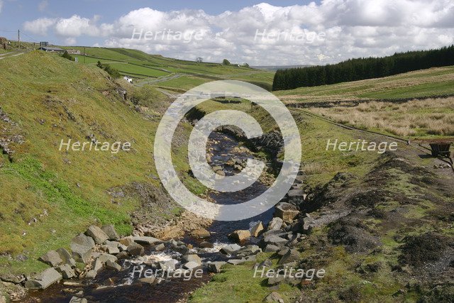 River Wear, North of England Lead Mining Museum, Killhope, Weardale, Durham.