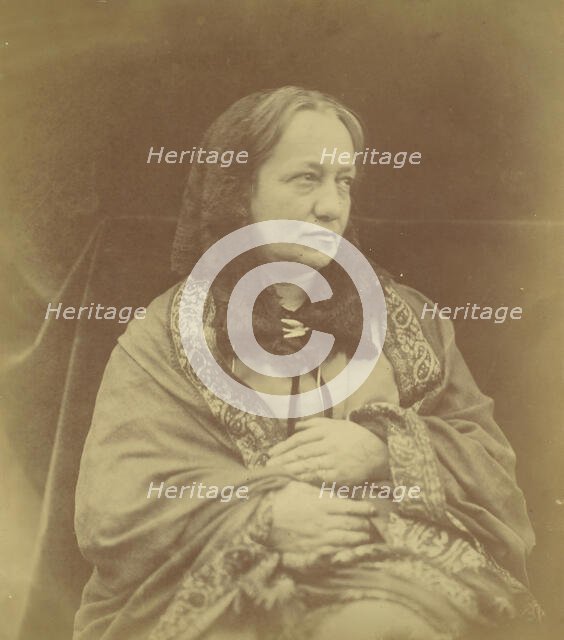 Julia Margaret Cameron, 1870. Creator: Henry Herschel Hay Cameron.