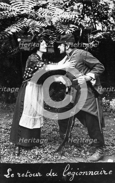 The return of the legionnaire, c1900. Artist: Unknown