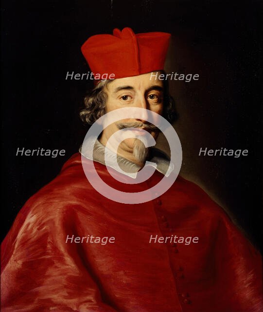 Portrait of Cardinal Alfonso Litta (1608-1679), Archbishop of Milan, ca 1663. Creator: Voet, Jacob Ferdinand (1639-1689).