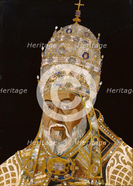 Portrait of Pope Clement VIII (Ippolito Aldobrandini), 1600-1601. Creator: Jacopo Ligozzi.