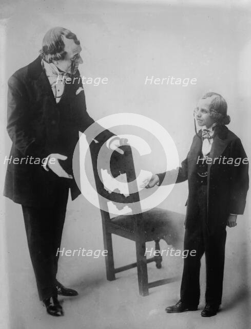 Arliss & Geo. Tobin as "Disraeli", 1912. Creator: Bain News Service.