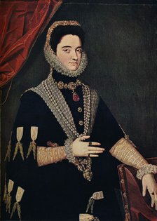 'Marie of Austria - Empress of Germany, 1528-1603', 16th century, (1910). Artist: Juan Pantoja de la Cruz.