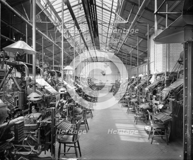 Daily Telegraph, Fleet Street, London, 1913. Artist: Bedford Lemere and Company