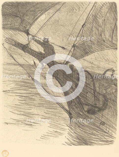 Oceano Nox, 1895. Creator: Henri de Toulouse-Lautrec.