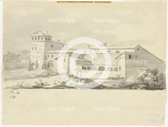 Villa in the Campagna, 1775–80. Creator: Jacques-Louis David.