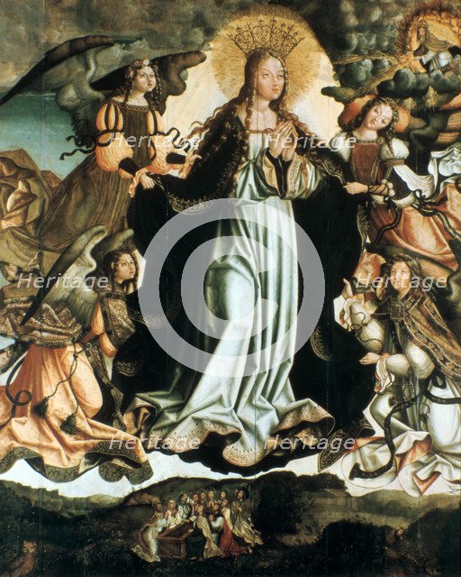 Assumption of the Virgin, c1491-1518. Artist: Vicente Gil
