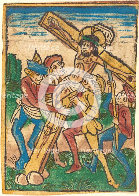 Raising the Cross, c. 1490. Creator: Unknown.