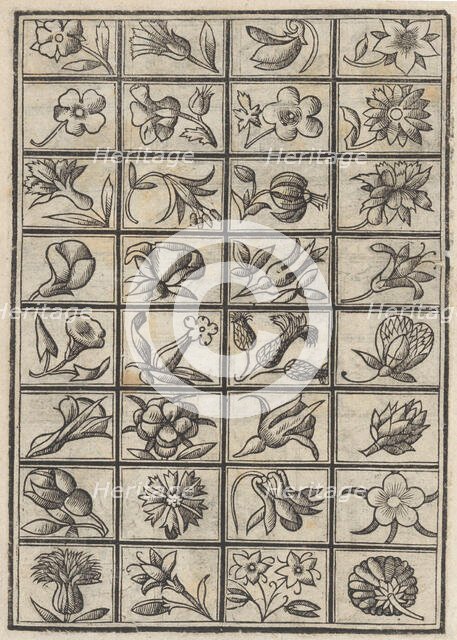 Trionfo Di Virtu. Libro Novo..., page 3 (verso), 1563. Creator: Matteo Pagano.