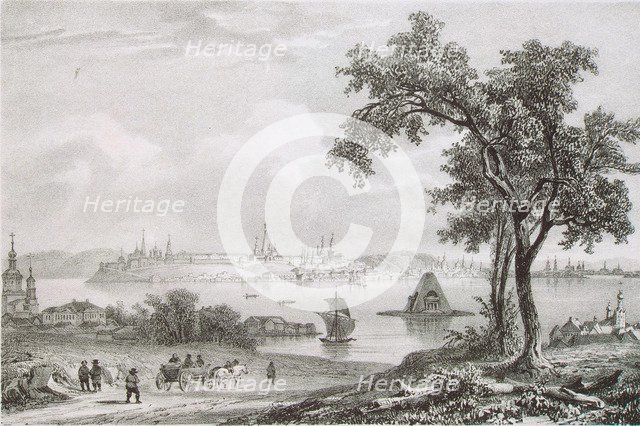 View of the Pantheon-Monument to the Russian Tsar Ivan IV.