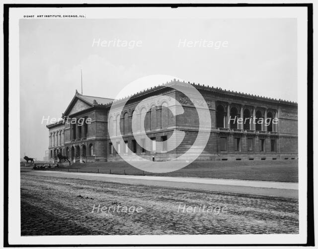Art Institute, Chicago, Ill., 1900 Oct 3. Creator: Unknown.