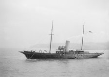 The 357 ton steam yacht 'Yarta', 1939. Creator: Kirk & Sons of Cowes.