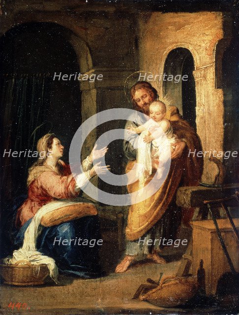 'The Holy Family', c1660-c1670. Artist: Bartolomé Esteban Murillo 