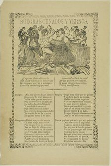 Mothers-in-law, Brothers-in-law, and Sons-in-law, n.d. Creator: José Guadalupe Posada.