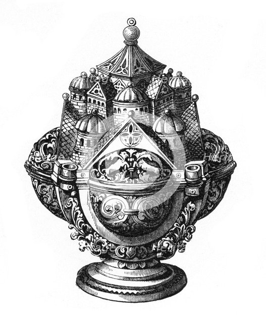 Censer, 11th century, (1870). Artist: Unknown
