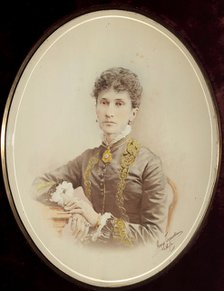 Nadezhda Filaretovna von Meck (1831-1894), 1880s.