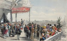 Public festivities following the coronation of Emperor Alexander III on Khodynka Field, 1883. Artist: Makovsky, Vladimir Yegorovich (1846-1920)
