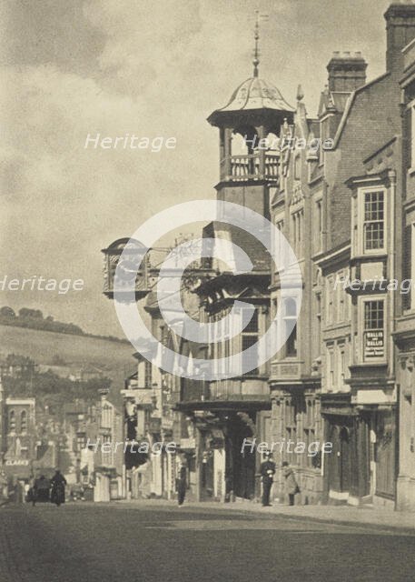 High Street, Guildford, Surrey. From the album: Photograph album - England, 1920s. Creator: Harry Moult.