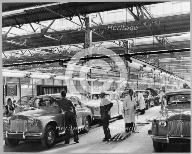 Rover Car Company Works, Lode Lane, Solihull, 25/10/1956. Creator: John Laing plc.