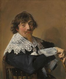 Portrait of a Man, c.1635. Creator: Frans Hals.