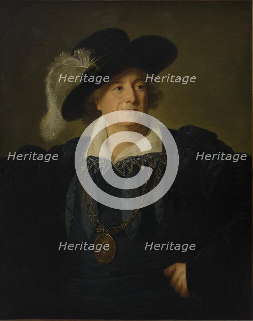 Portrait of Stanislaus Augustus Poniatowski (1732-1798) Dressed as Henry IV, after 1797. Creator: Elisabeth Louise Vigee-LeBrun.