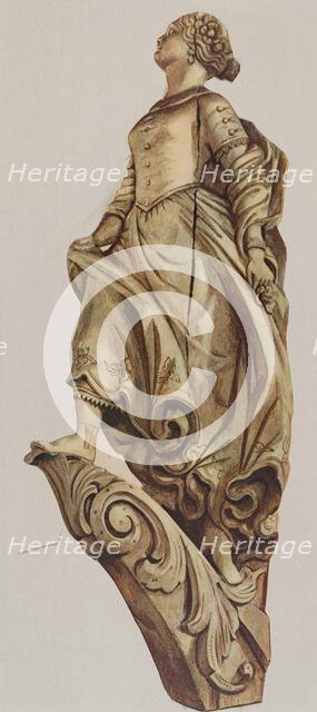 Figurehead, 1935/1942. Creator: Unknown.