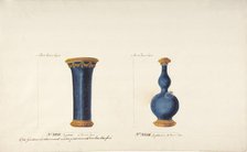 Design for Two Vases, ca. 1770-85. Creator: Anon.