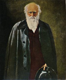 'Charles Darwin 1809-1882. - Gemälde von Collier', 1934. Creator: Unknown.