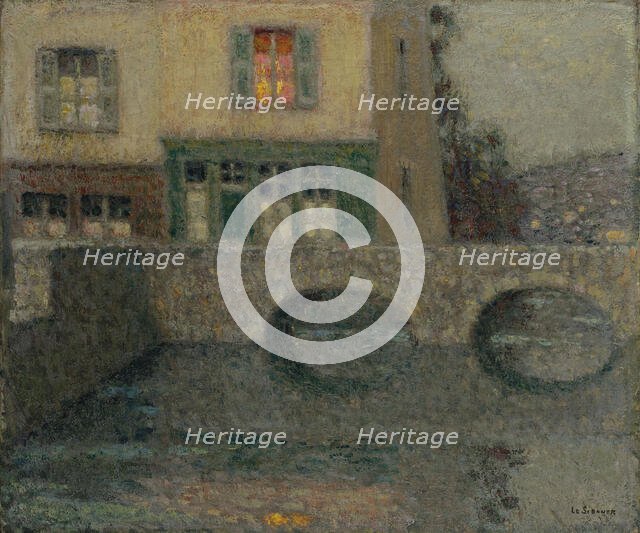 Le Pont, Between 1931 and 1938. Creator: Le Sidaner, Henri (1862-1939).