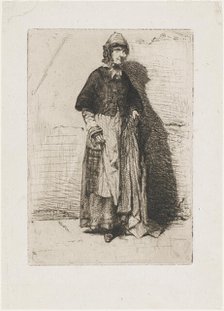La Mère Gérard, 1858. Creator: James Abbott McNeill Whistler.