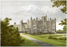 Merevale Hall, Warwickshire, home of the Dugdale family, c1880. Artist: Unknown