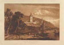 Ville de Thun, Switzerland (Liber Studiorum, part XII, plate 59), January 1, 1816. Creator: JMW Turner.