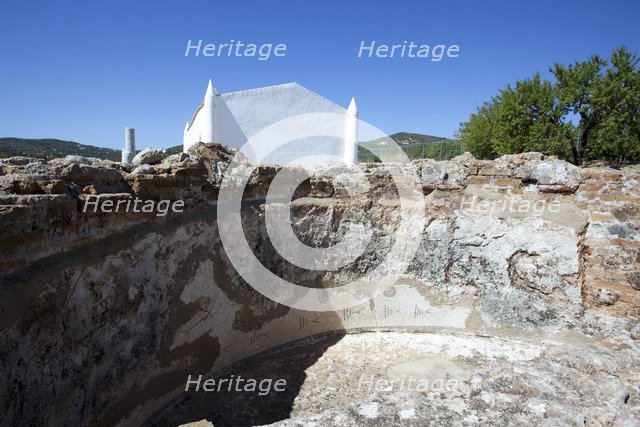The sanctuary at Milreu, Portugal, 2009. Artist: Samuel Magal