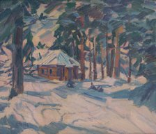 Winter Mood, around 1935-1940. Creator: Gustav Mally.