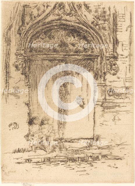 Hangman's House, Tours, 1888. Creator: James Abbott McNeill Whistler.