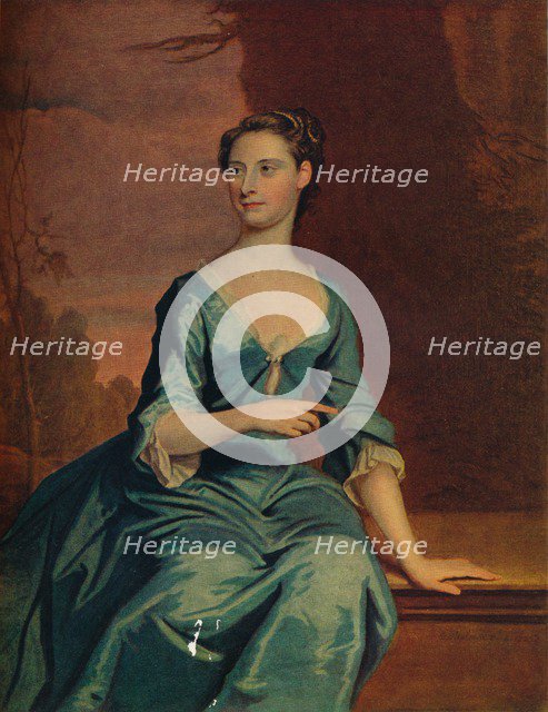 'Mrs. Melancthon Strong (Nee Sanders of Sanderstead)', 18th century. Artist: Joseph Highmore.