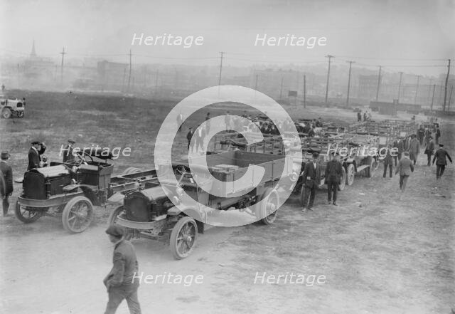 War Autos for Russia, between c1914 and c1915. Creator: Bain News Service.