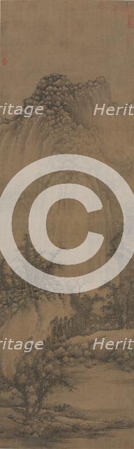 Buddhist Retreat by Stream and Mountains, 960-985. Creator: Juran (Chinese, active 960-985).