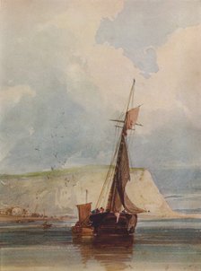 'Fishing Boats of the Headland', c1841. Artist: William Callow.