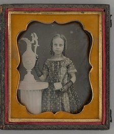 Untitled (Portrait of a Girl), 1857. Creator: Unknown.