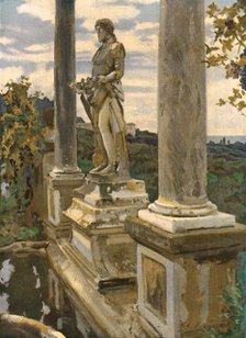 'Statue of Vertumnus at Frascati', 1907, (c1930).  Creator: John Singer Sargent.