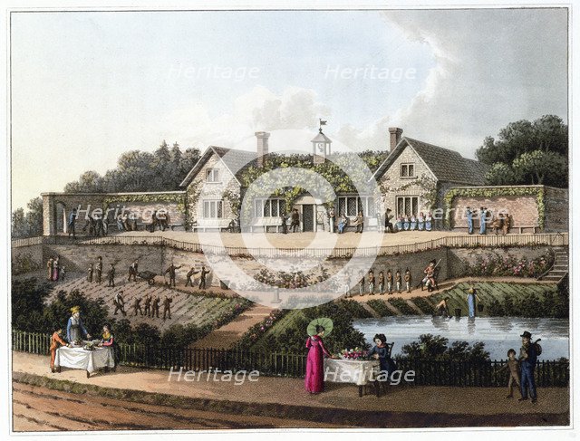 'The Work House', 1816. Artist: Humphry Repton