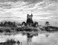 Ross Castle, County Kerry, Ireland, 19th century.Artist: Weber