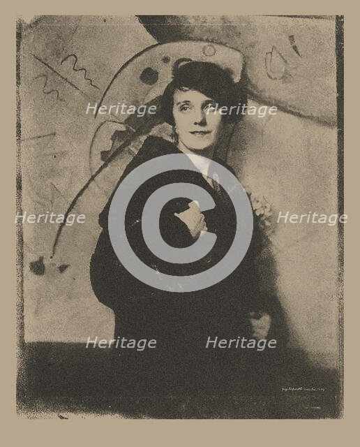 Nina Kandinsky, 1927. Creator: Erfurth, Hugo (1874-1948).