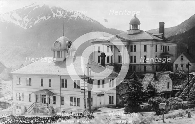 City Hall and Courthouse, between c1900 and c1930. Creator: Unknown.
