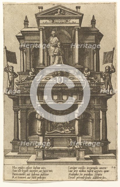 Cœnotaphiorum (24), 1563. Creators: Johannes van Doetecum I, Lucas van Doetecum.