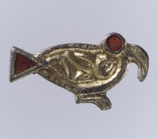 Bird-Shaped Brooch, Anglo-Saxon, 500-550. Creator: Unknown.