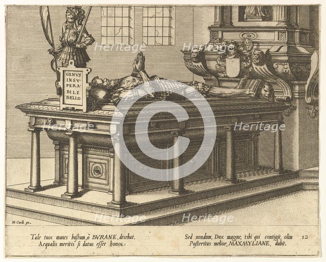 Cœnotaphiorum (12), 1563. Creators: Johannes van Doetecum I, Lucas van Doetecum.